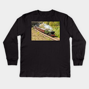 The Flying Scotsman Kids Long Sleeve T-Shirt